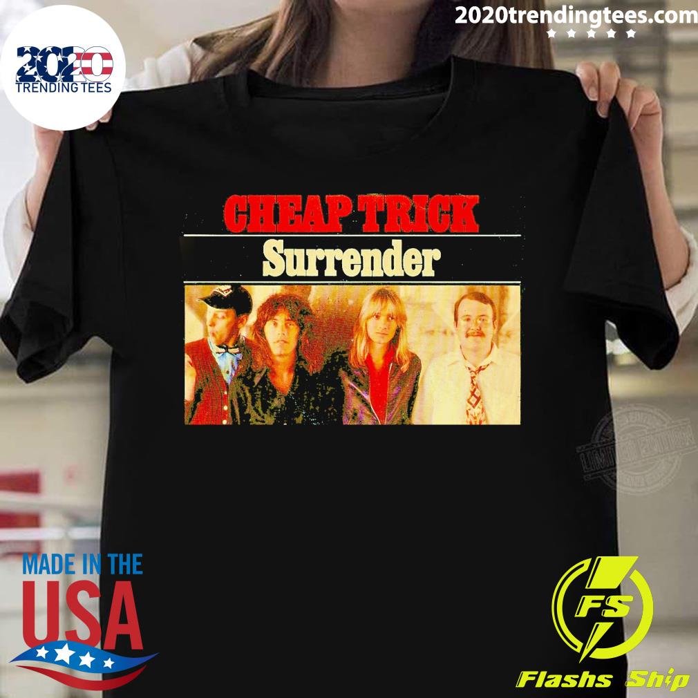 Official cheap Trick Surrender - Adult & Kids T-Shirts, Sweatshirts & Hoodies apparel design preview 1
