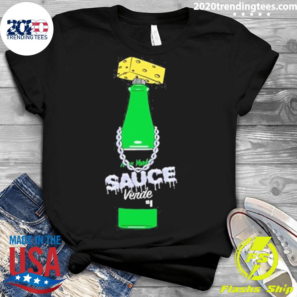 Official cheesehead Sauce New York Jets - Adult & Kids T-Shirts, Sweatshirts & Hoodies apparel design preview 3