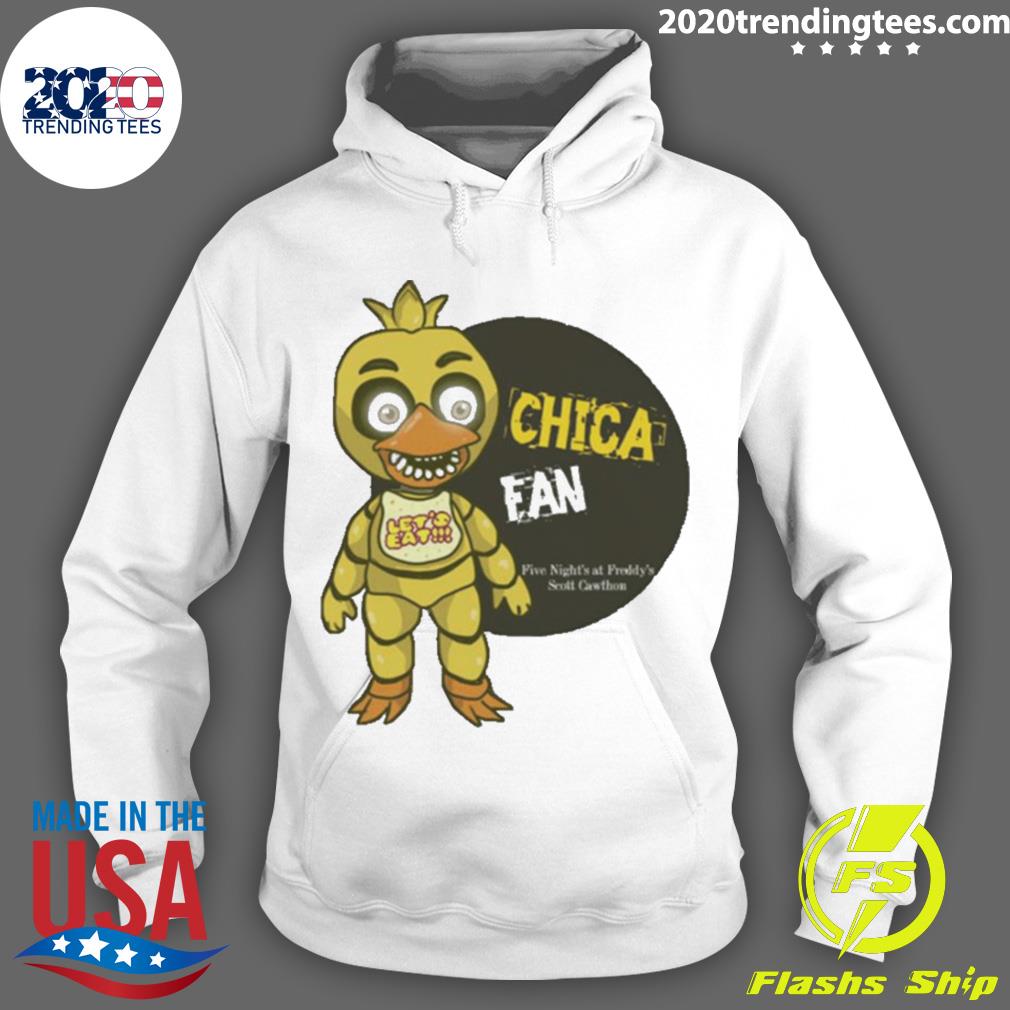 Official chica Five Nights At Freddy's Character - Adult & Kids T-Shirts, Sweatshirts & Hoodies apparel design preview 2
