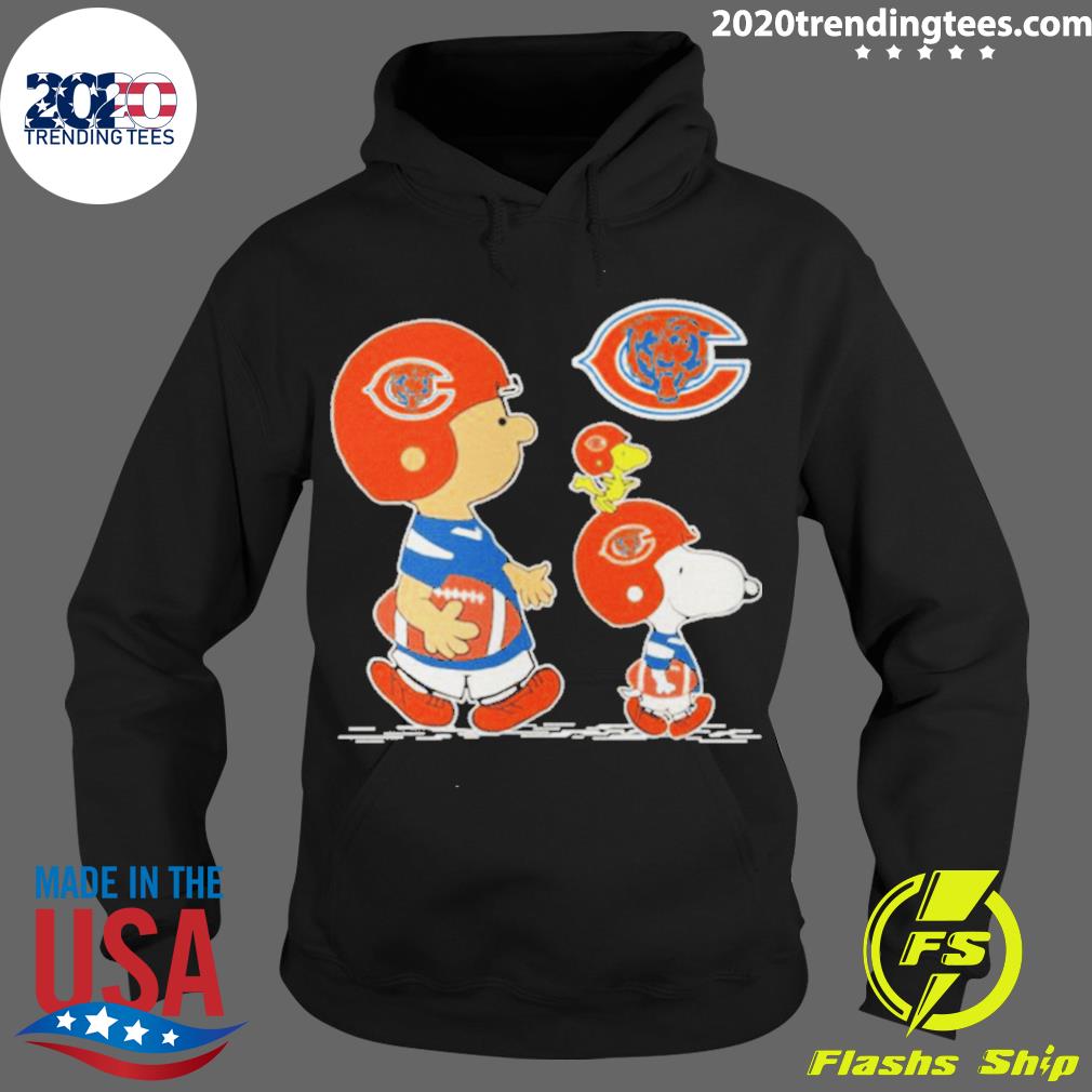 Official chicago Bears Snoopy - Adult & Kids T-Shirts, Sweatshirts & Hoodies apparel design preview 2
