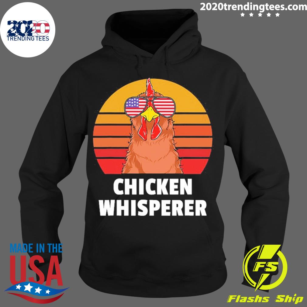 Official chicken Whisperer Backyard Farmer Vintage - Adult & Kids T-Shirts, Sweatshirts & Hoodies apparel design preview 2
