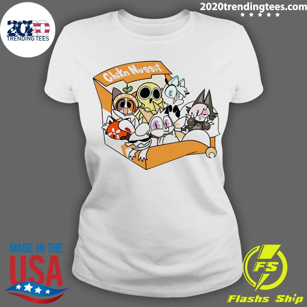 Official chikn Nuggit Box - Adult & Kids T-Shirts, Sweatshirts & Hoodies apparel design preview 3