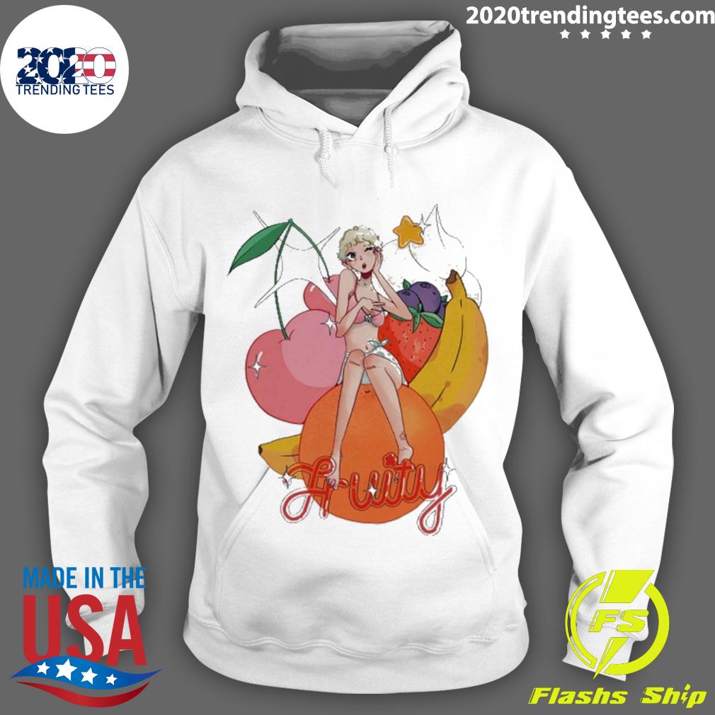 Official chloe Moriondo Fruity - Adult & Kids T-Shirts, Sweatshirts & Hoodies apparel design preview 2