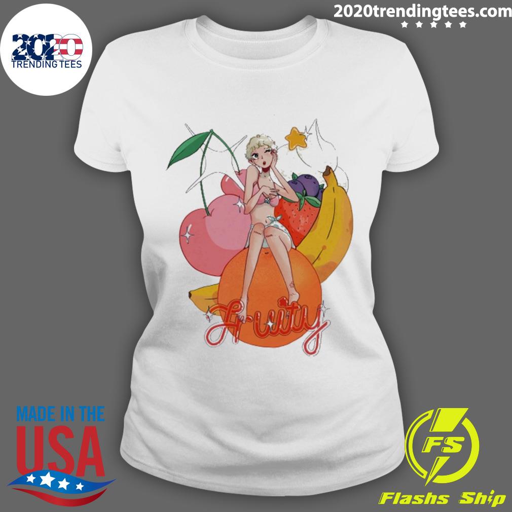 Official chloe Moriondo Fruity - Adult & Kids T-Shirts, Sweatshirts & Hoodies apparel design preview 3