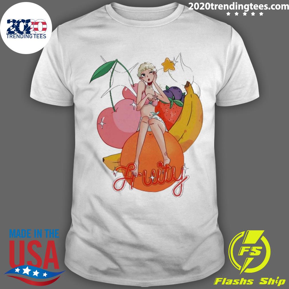 Official chloe Moriondo Fruity - Adult & Kids T-Shirts, Sweatshirts & Hoodies apparel design preview 1