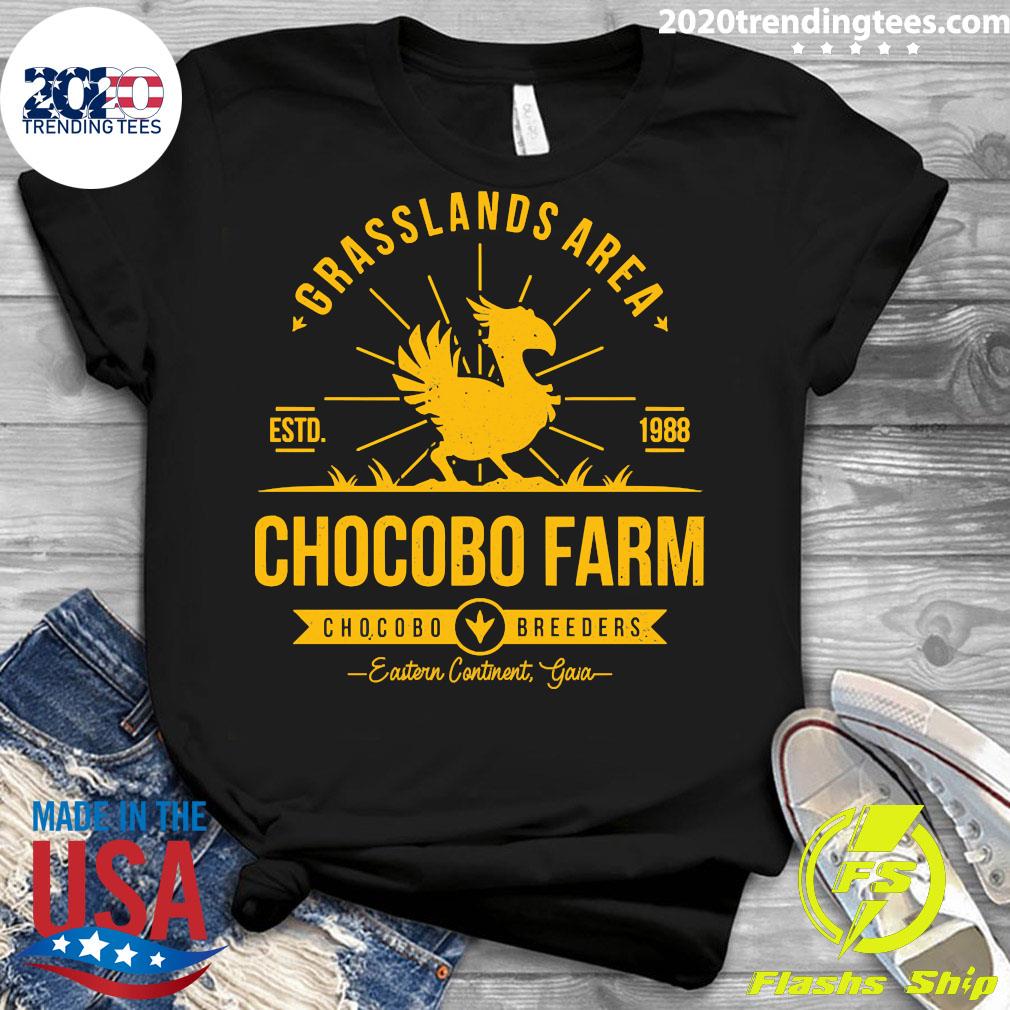 Official Chocobo Farm - Adult & Kids T-Shirts, Sweatshirts & Hoodies apparel design preview 3