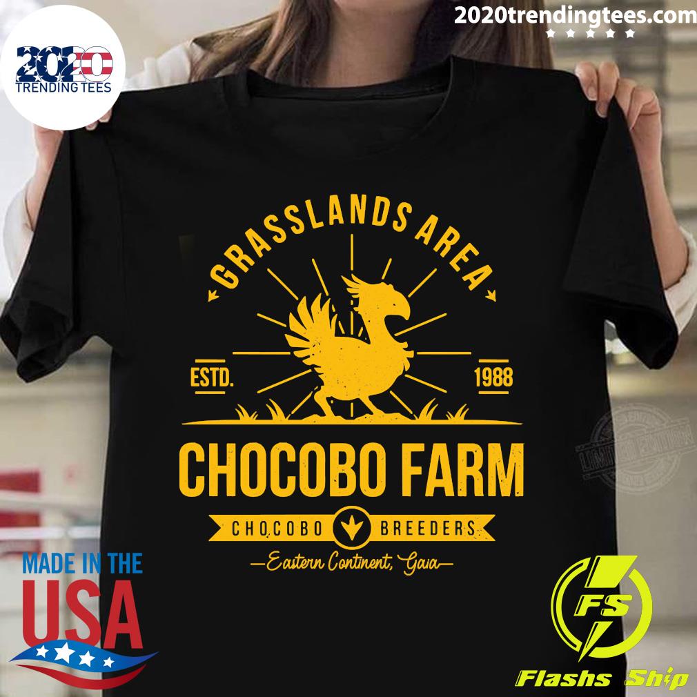 Official Chocobo Farm - Adult & Kids T-Shirts, Sweatshirts & Hoodies apparel design preview 1