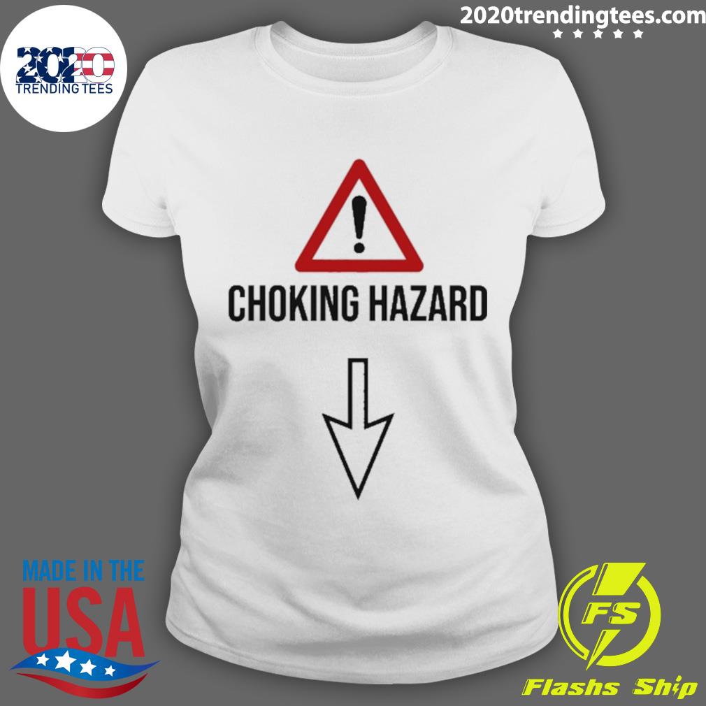Official choking Hazard - Adult & Kids T-Shirts, Sweatshirts & Hoodies apparel design preview 3