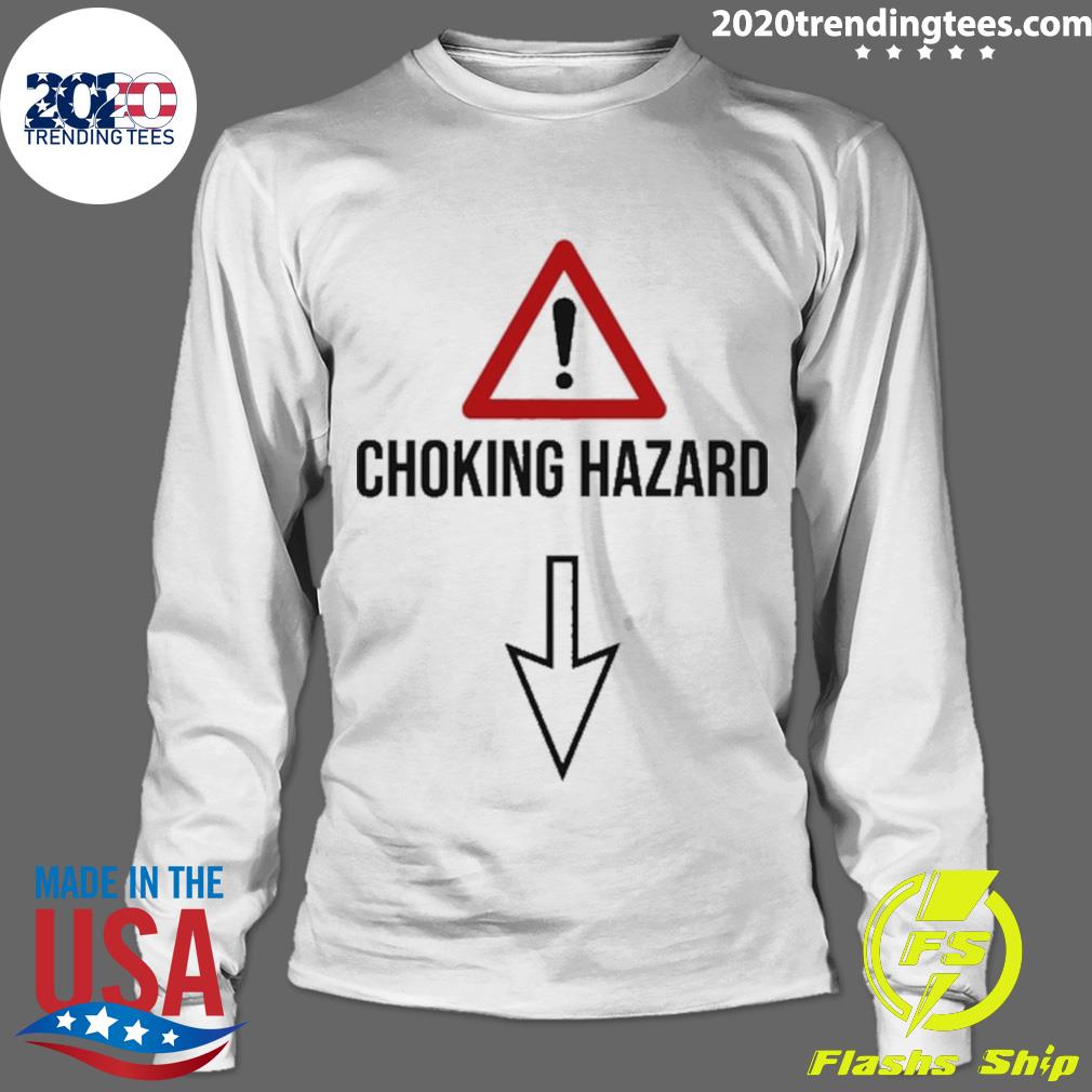 Official choking Hazard - Adult & Kids T-Shirts, Sweatshirts & Hoodies apparel design preview 4