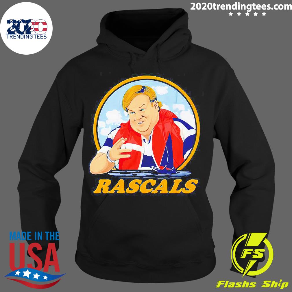 Official chris Farley Rascals - Adult & Kids T-Shirts, Sweatshirts & Hoodies apparel design preview 2