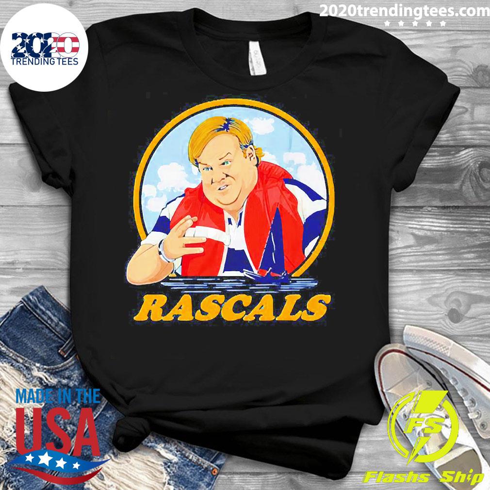 Official chris Farley Rascals - Adult & Kids T-Shirts, Sweatshirts & Hoodies apparel design preview 3