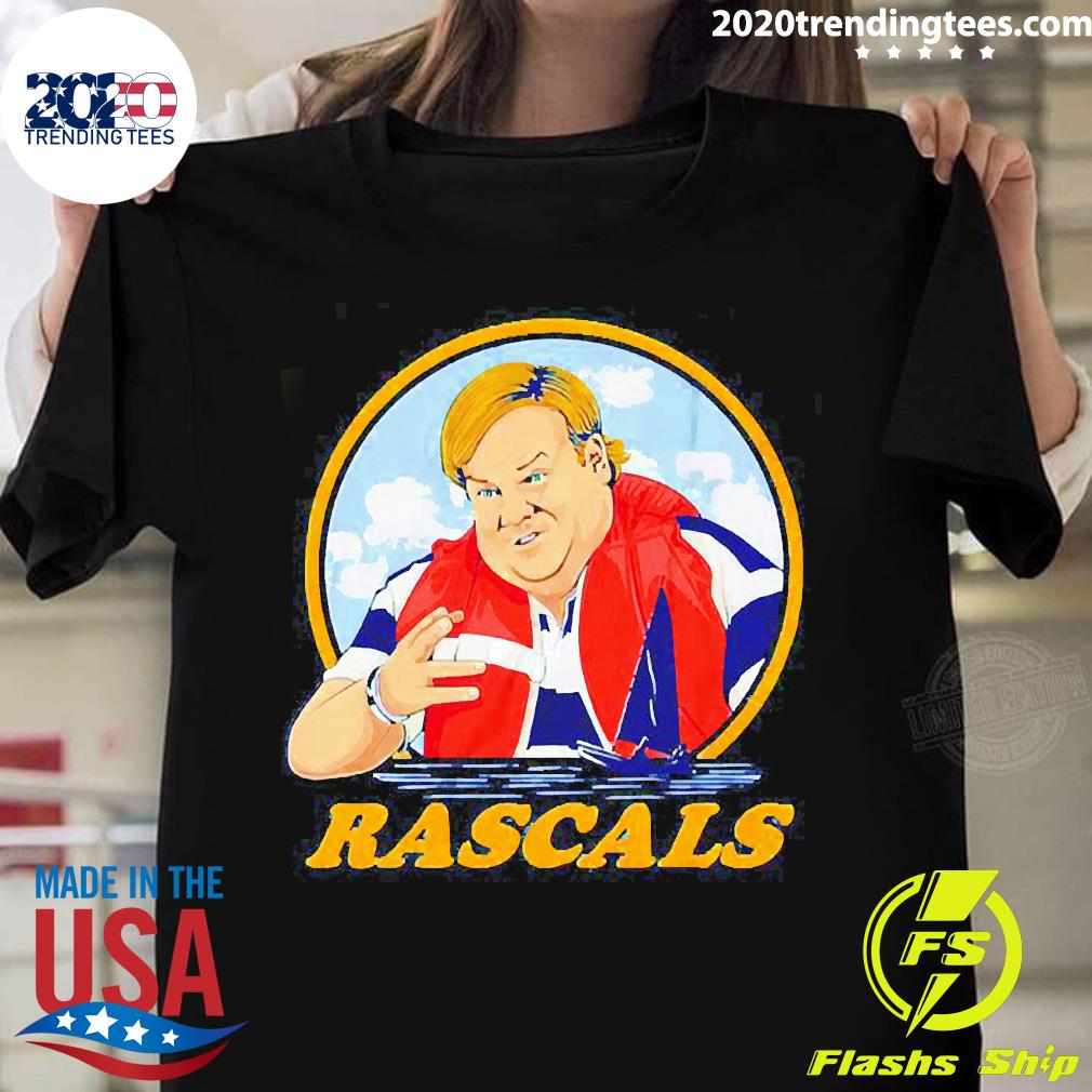 Official chris Farley Rascals - Adult & Kids T-Shirts, Sweatshirts & Hoodies apparel design preview 1