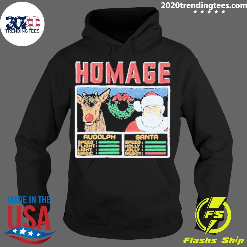 Official christmas Jam Rudolph And Santa 2022 - Adult & Kids T-Shirts, Sweatshirts & Hoodies apparel design preview 2