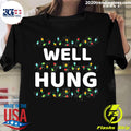 Official christmas Well Hung Xmas Lights - Adult & Kids T-Shirts, Sweatshirts & Hoodies apparel design preview 1