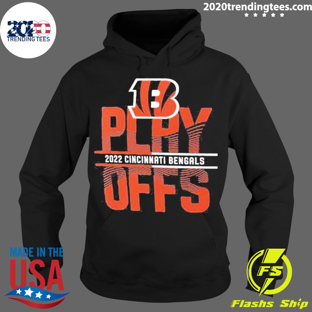 Official cincinnati Bengals Nike 2022 Nfl Playoffs - Adult & Kids T-Shirts, Sweatshirts & Hoodies apparel design preview 2