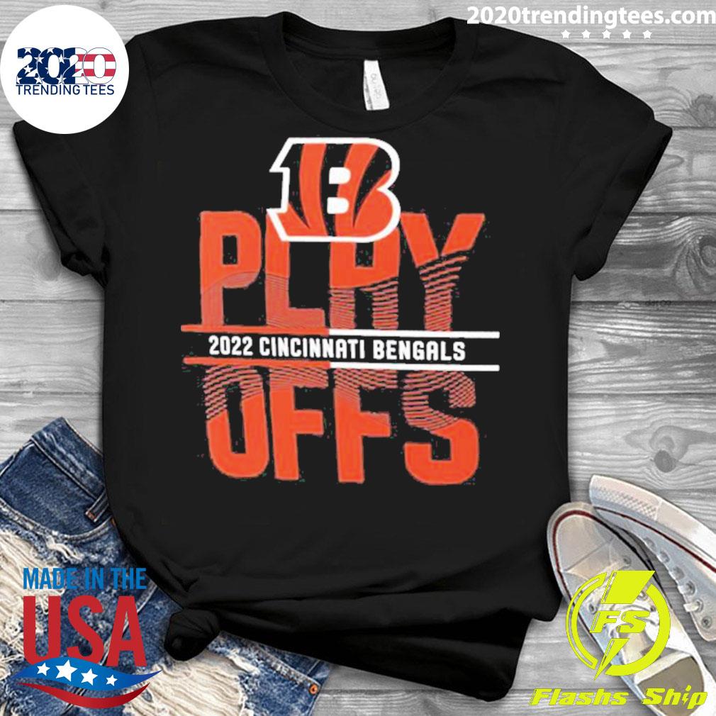 Official cincinnati Bengals Nike 2022 Nfl Playoffs - Adult & Kids T-Shirts, Sweatshirts & Hoodies apparel design preview 3