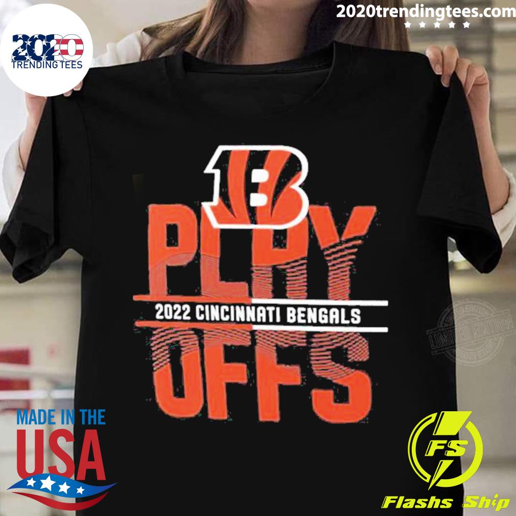 Official cincinnati Bengals Nike 2022 Nfl Playoffs - Adult & Kids T-Shirts, Sweatshirts & Hoodies apparel design preview 1