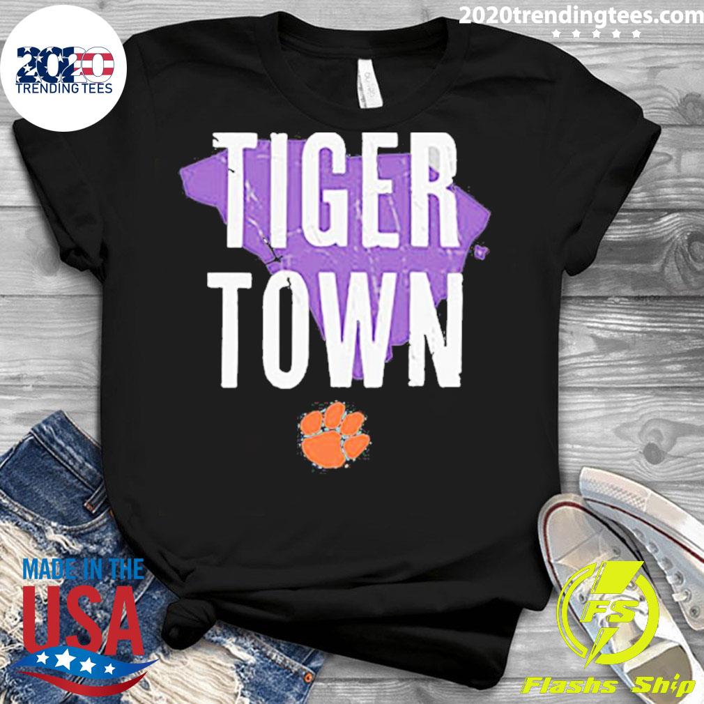 Official clemson Tigers Hometown Tiger Town - Adult & Kids T-Shirts, Sweatshirts & Hoodies apparel design preview 3