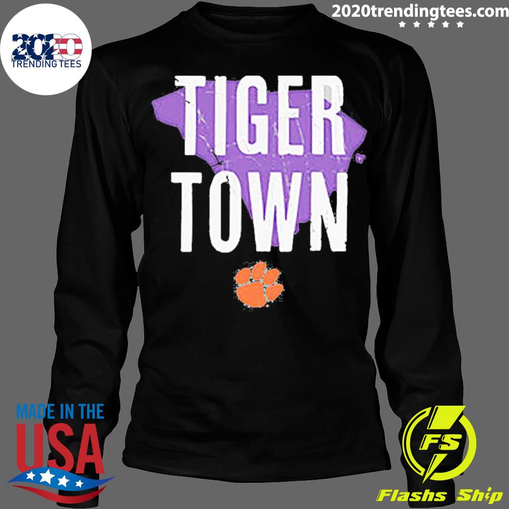 Official clemson Tigers Hometown Tiger Town - Adult & Kids T-Shirts, Sweatshirts & Hoodies apparel design preview 4