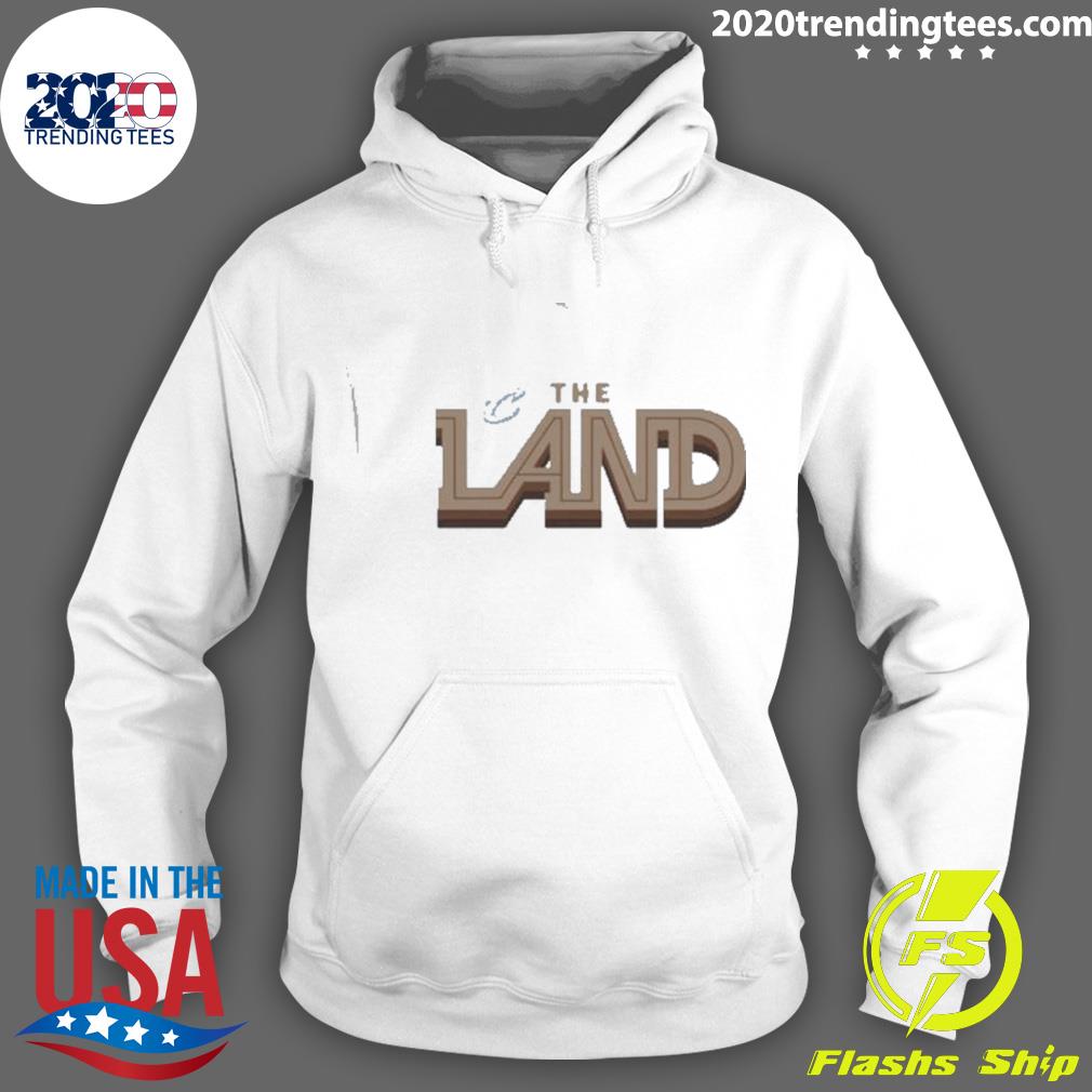 Official cleveland Cavaliers The Land 2023 - Adult & Kids T-Shirts, Sweatshirts & Hoodies apparel design preview 2