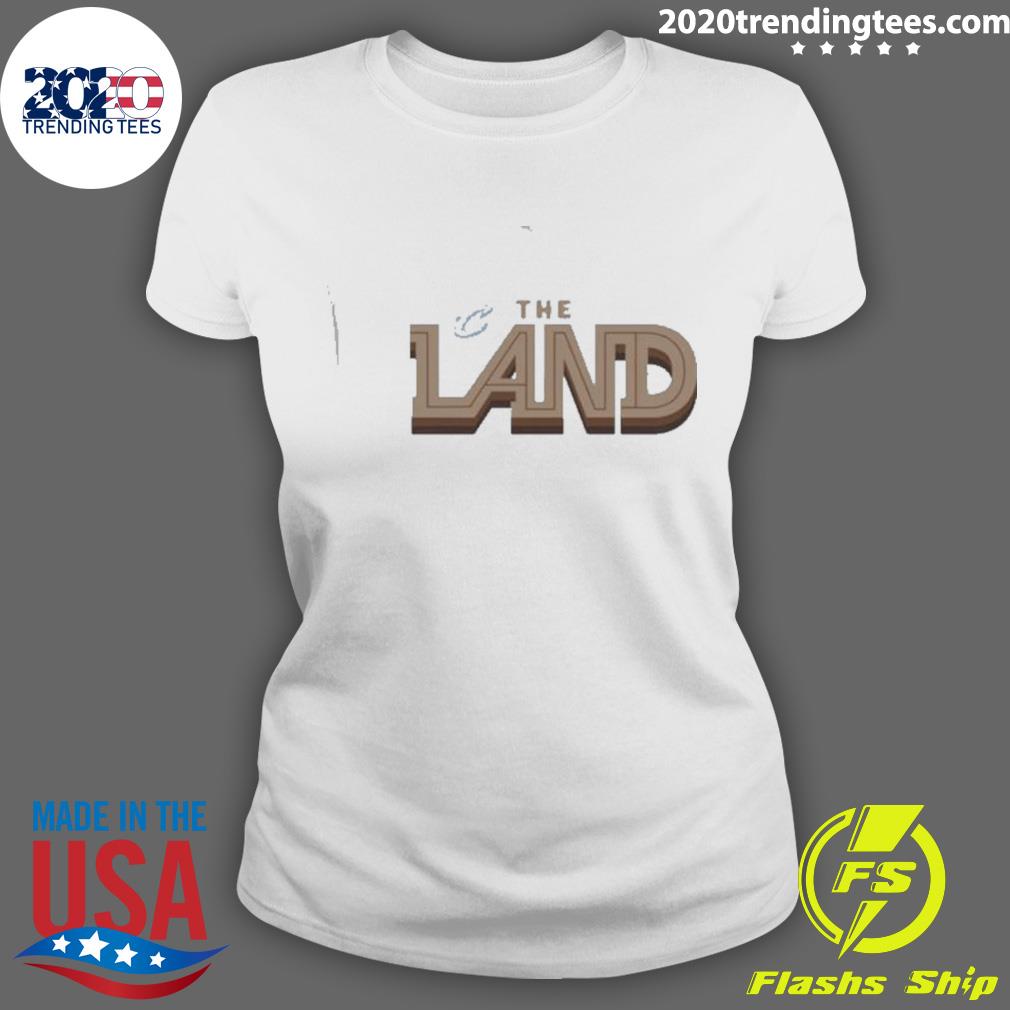 Official cleveland Cavaliers The Land 2023 - Adult & Kids T-Shirts, Sweatshirts & Hoodies apparel design preview 3