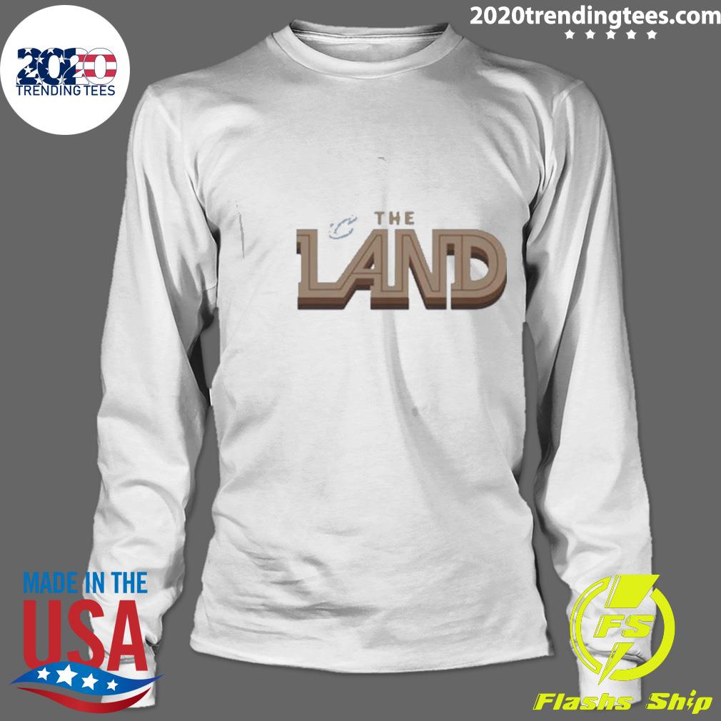 Official cleveland Cavaliers The Land 2023 - Adult & Kids T-Shirts, Sweatshirts & Hoodies apparel design preview 4