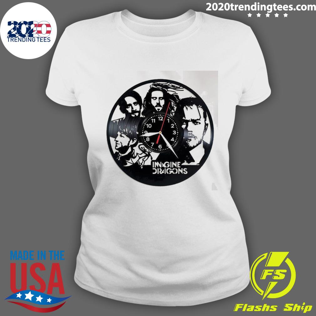 Official clock Design Imagine Dragons - Adult & Kids T-Shirts, Sweatshirts & Hoodies apparel design preview 3
