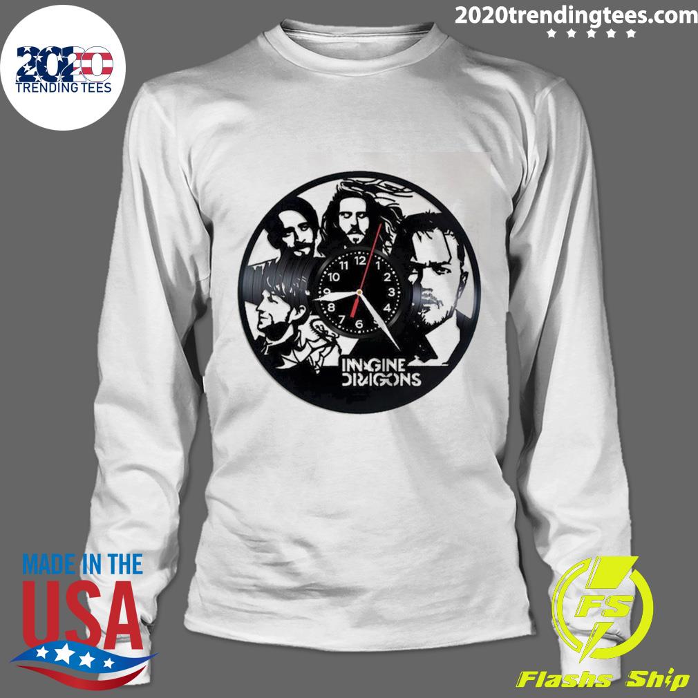 Official clock Design Imagine Dragons - Adult & Kids T-Shirts, Sweatshirts & Hoodies apparel design preview 4