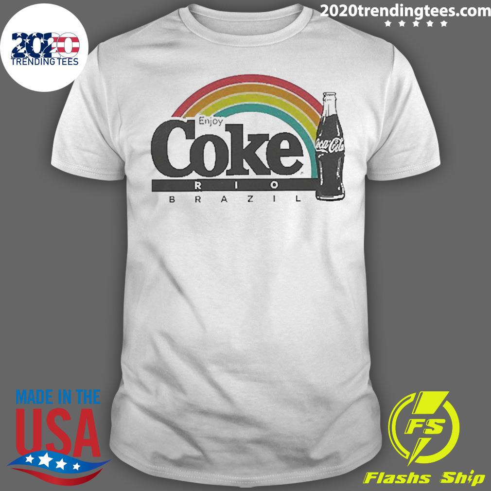 Official Coca Cola Rio Brazil - Adult & Kids T-Shirts, Sweatshirts & Hoodies apparel design preview 1