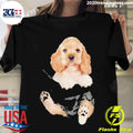 Official cocker Spaniel In Pocket - Adult & Kids T-Shirts, Sweatshirts & Hoodies apparel design preview 1