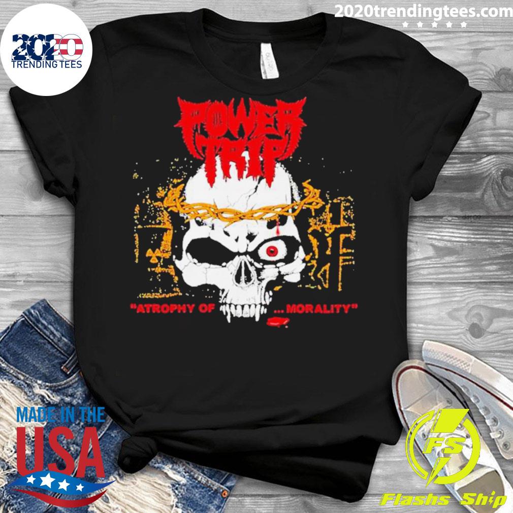 Official cold Cuts Merch Power Trip Atrophy - Adult & Kids T-Shirts, Sweatshirts & Hoodies apparel design preview 3