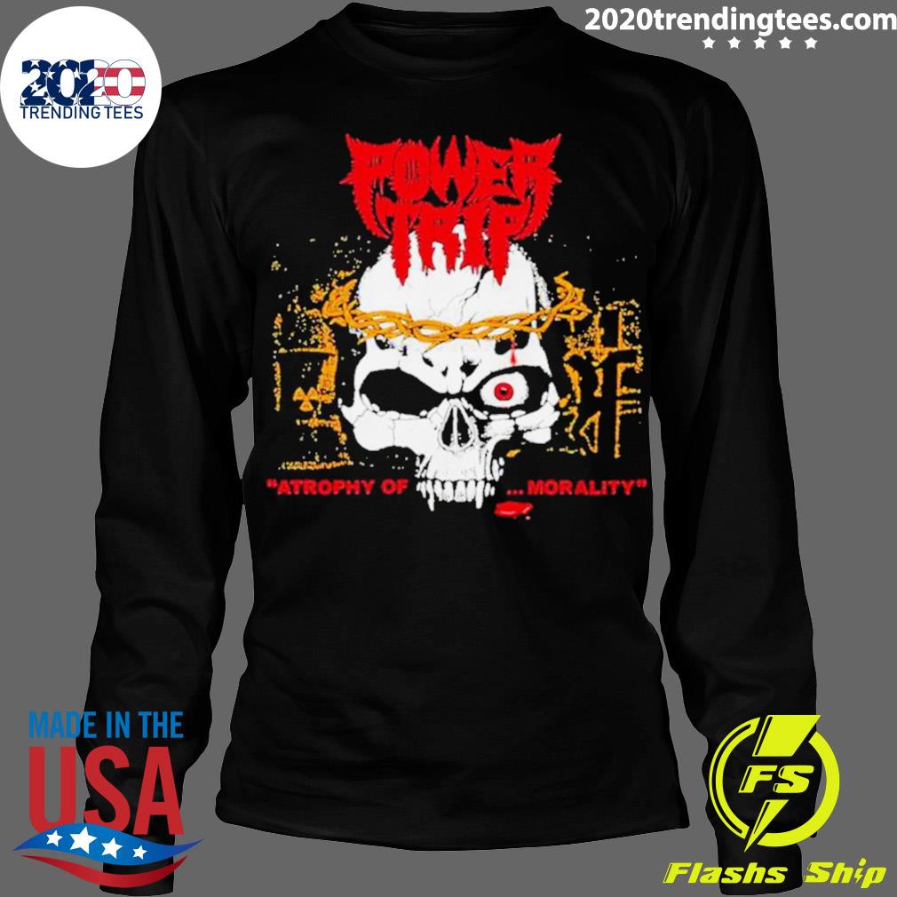 Official cold Cuts Merch Power Trip Atrophy - Adult & Kids T-Shirts, Sweatshirts & Hoodies apparel design preview 4