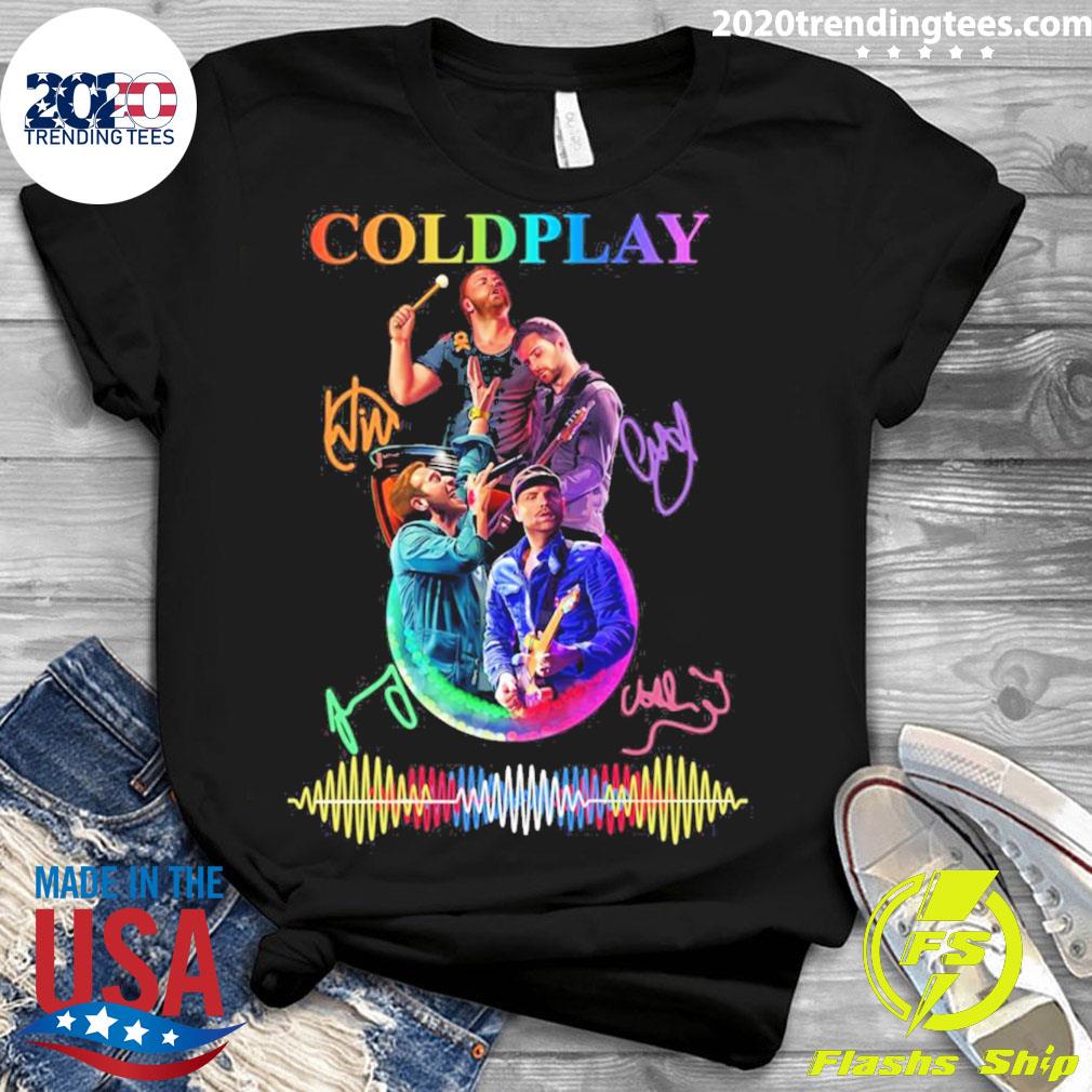 Official coldplay Wave Rock Music - Adult & Kids T-Shirts, Sweatshirts & Hoodies apparel design preview 3