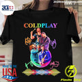 Official coldplay Wave Rock Music - Adult & Kids T-Shirts, Sweatshirts & Hoodies apparel design preview 1
