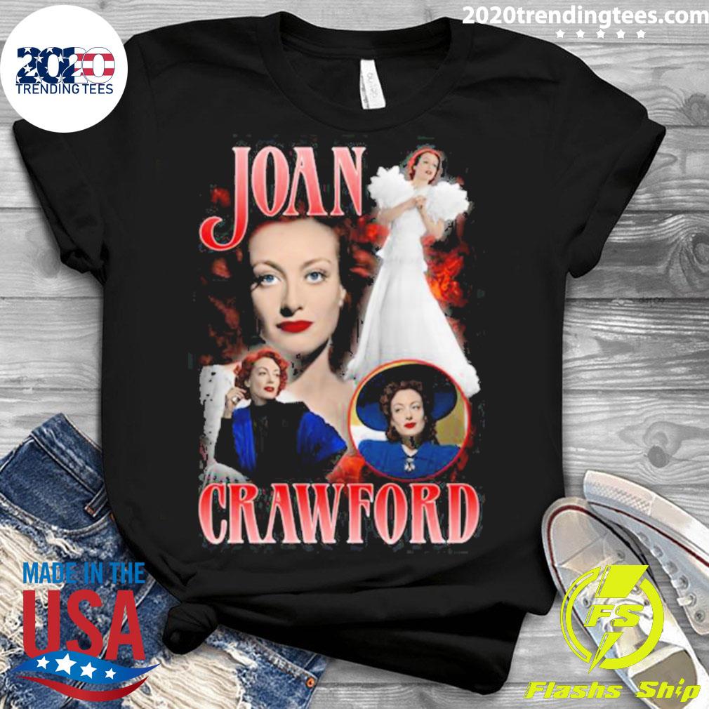 Official collage Design Joan Crawford Actress - Adult & Kids T-Shirts, Sweatshirts & Hoodies apparel design preview 3
