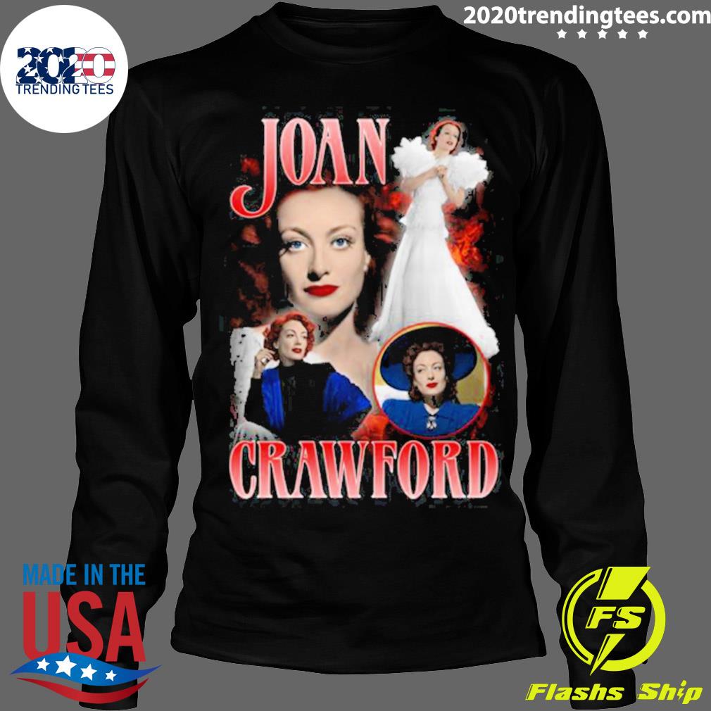 Official collage Design Joan Crawford Actress - Adult & Kids T-Shirts, Sweatshirts & Hoodies apparel design preview 4