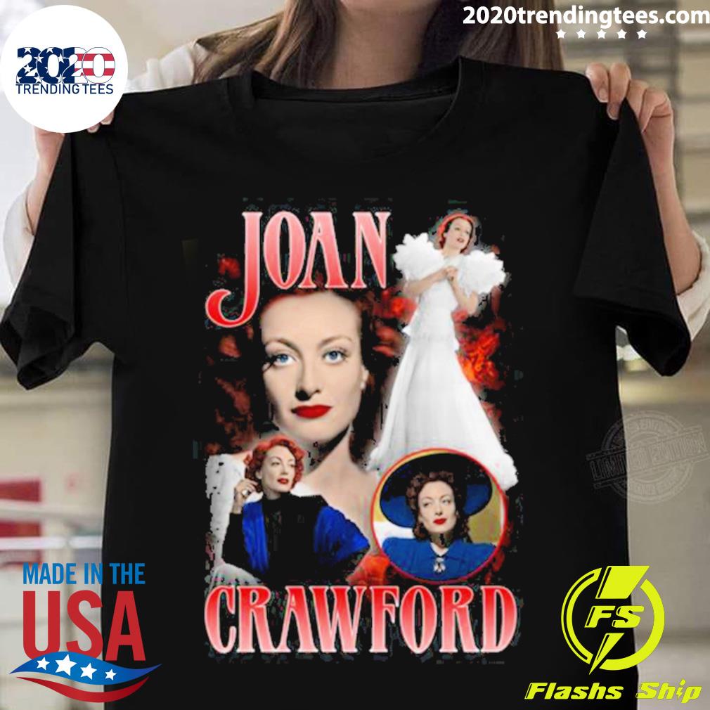 Official collage Design Joan Crawford Actress - Adult & Kids T-Shirts, Sweatshirts & Hoodies apparel design preview 1