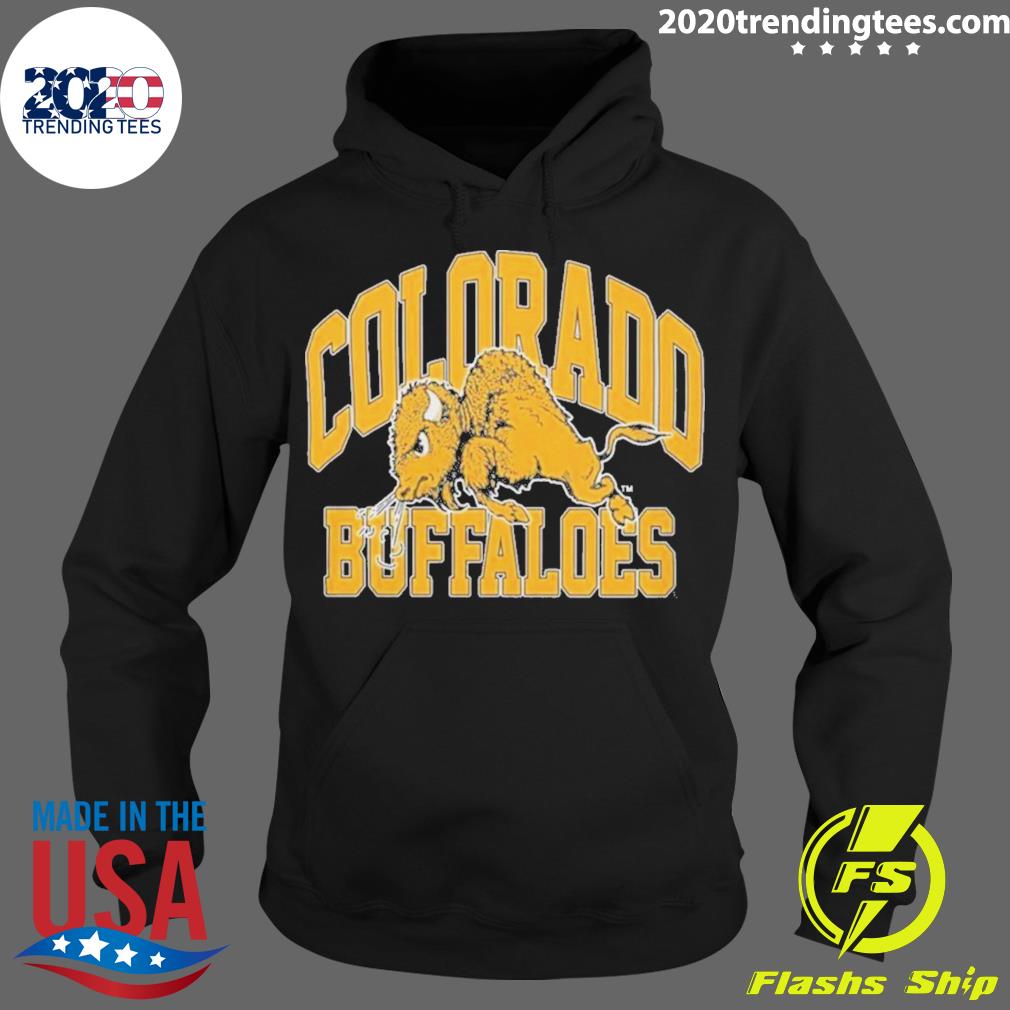 Official colorado Buffaloes Mascot Arch - Adult & Kids T-Shirts, Sweatshirts & Hoodies apparel design preview 2
