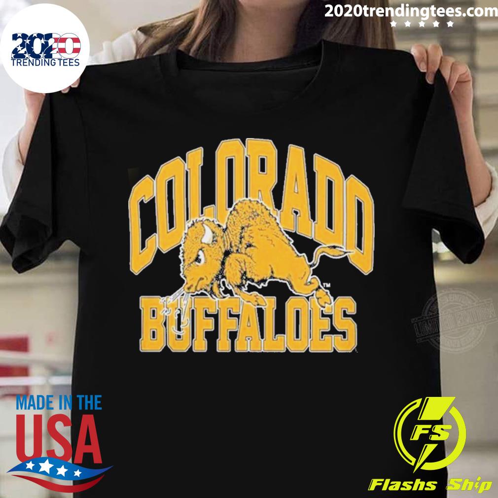 Official colorado Buffaloes Mascot Arch - Adult & Kids T-Shirts, Sweatshirts & Hoodies apparel design preview 1