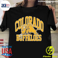 Official colorado Buffaloes Mascot Arch - Adult & Kids T-Shirts, Sweatshirts & Hoodies apparel design preview 1