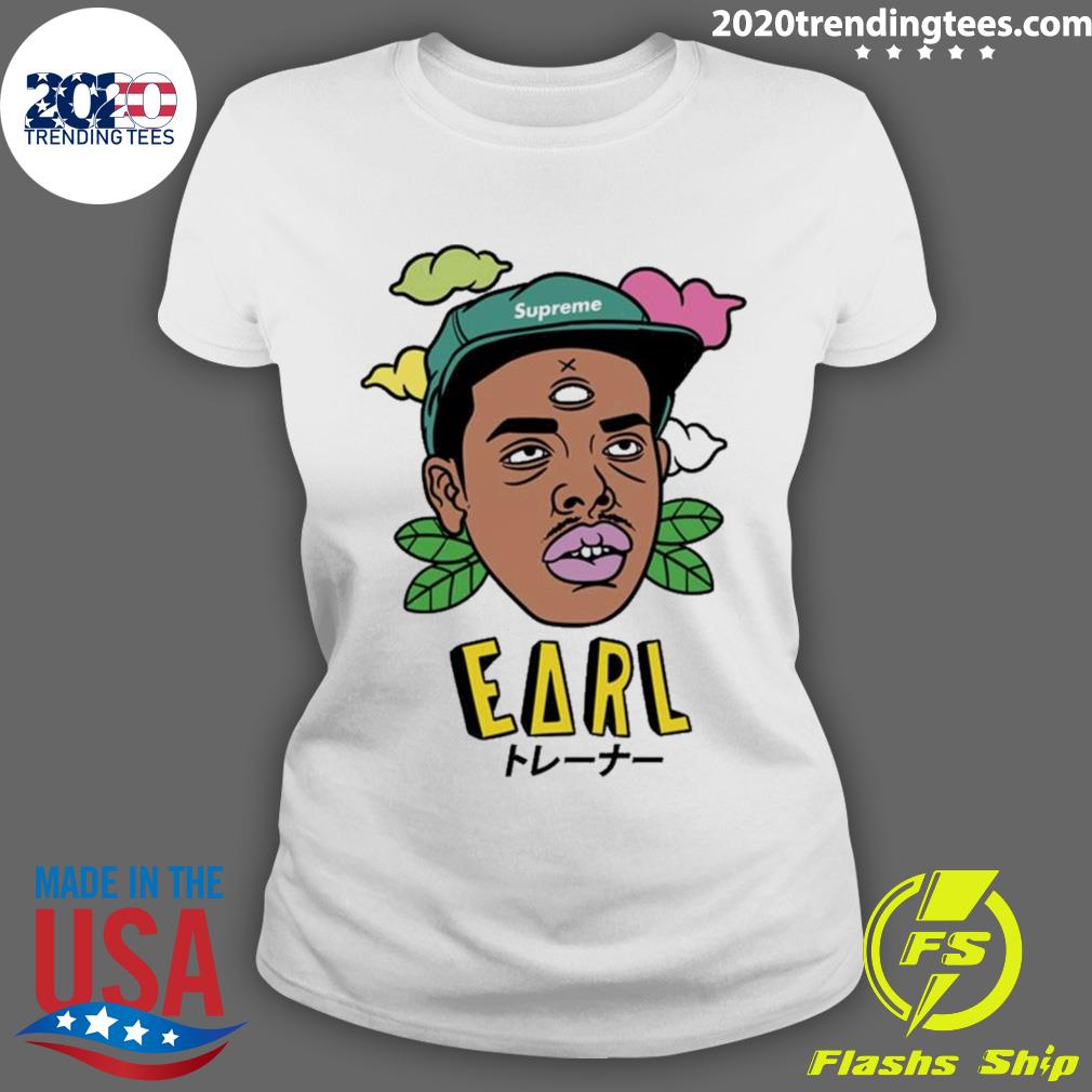 Official colored Cartoon Earl - Adult & Kids T-Shirts, Sweatshirts & Hoodies apparel design preview 3