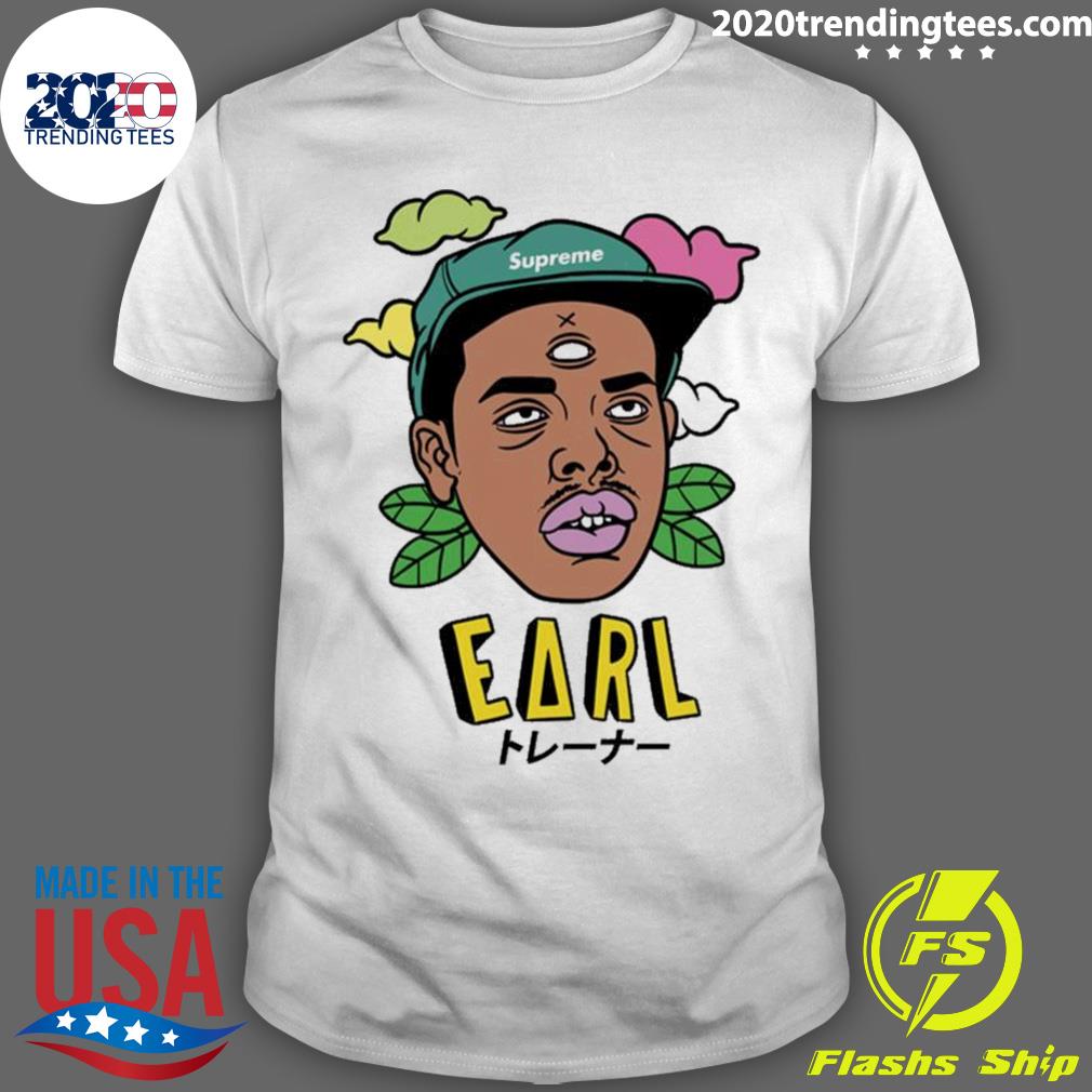 Official colored Cartoon Earl - Adult & Kids T-Shirts, Sweatshirts & Hoodies apparel design preview 1