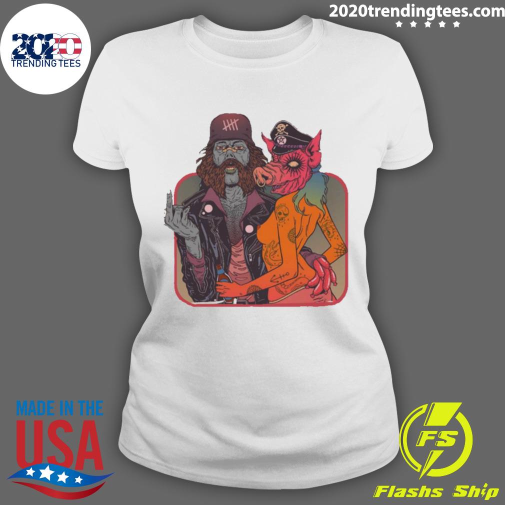 Official colored Design Turbonegro - Adult & Kids T-Shirts, Sweatshirts & Hoodies apparel design preview 3
