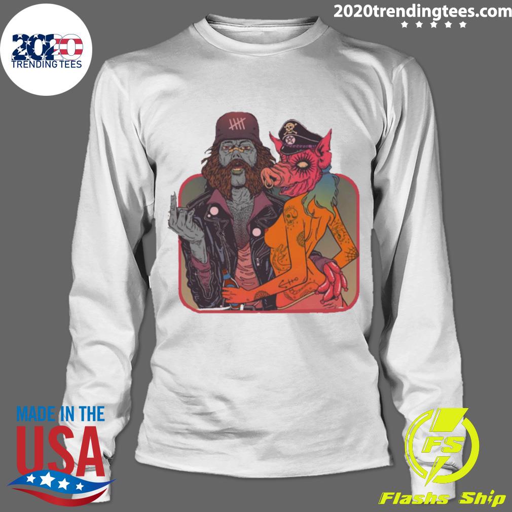 Official colored Design Turbonegro - Adult & Kids T-Shirts, Sweatshirts & Hoodies apparel design preview 4