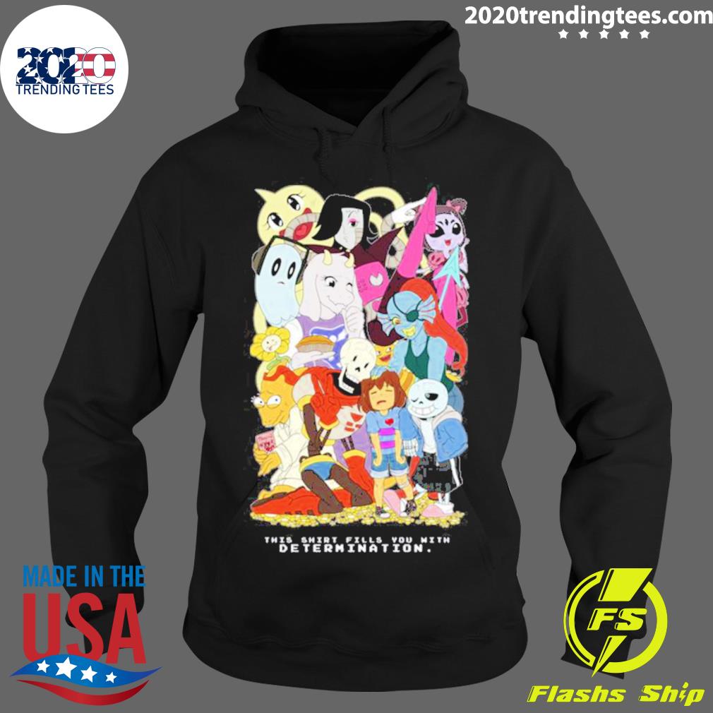 Official colored Graphic Undertale - Adult & Kids T-Shirts, Sweatshirts & Hoodies apparel design preview 2