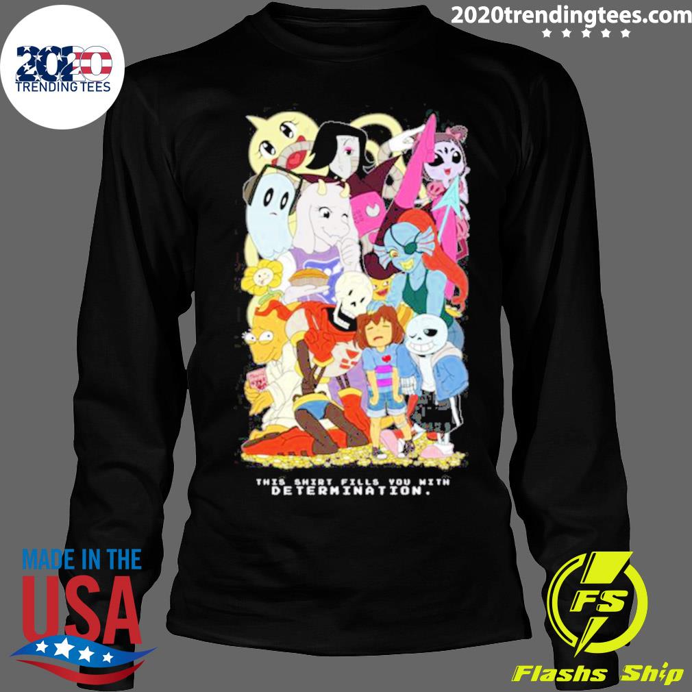 Official colored Graphic Undertale - Adult & Kids T-Shirts, Sweatshirts & Hoodies apparel design preview 4