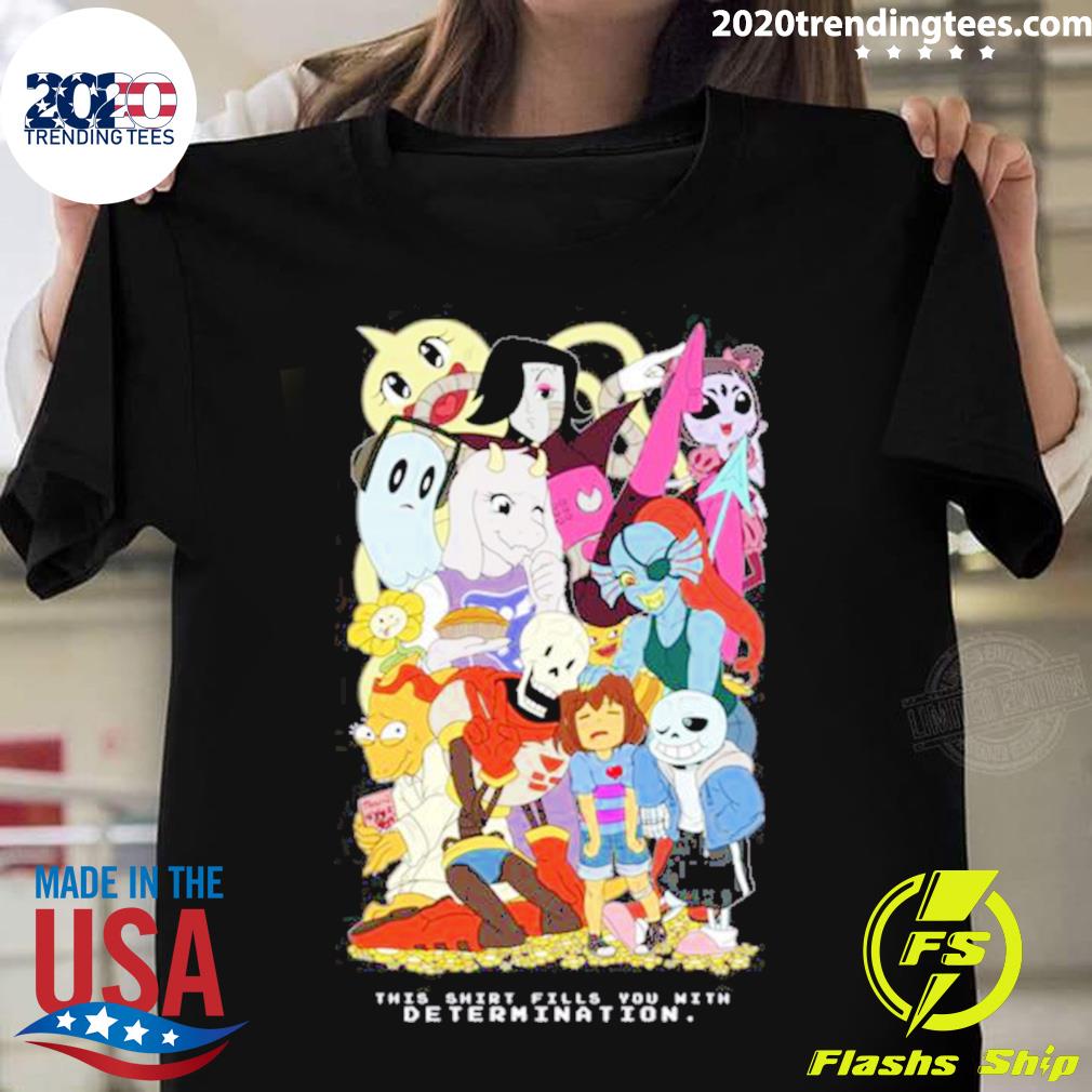 Official colored Graphic Undertale - Adult & Kids T-Shirts, Sweatshirts & Hoodies apparel design preview 1