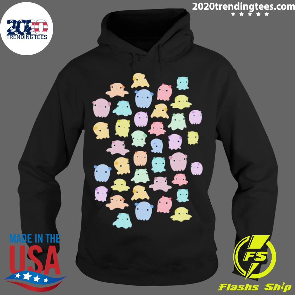Official colourful Dumbo Octopus Pattern - Adult & Kids T-Shirts, Sweatshirts & Hoodies apparel design preview 2
