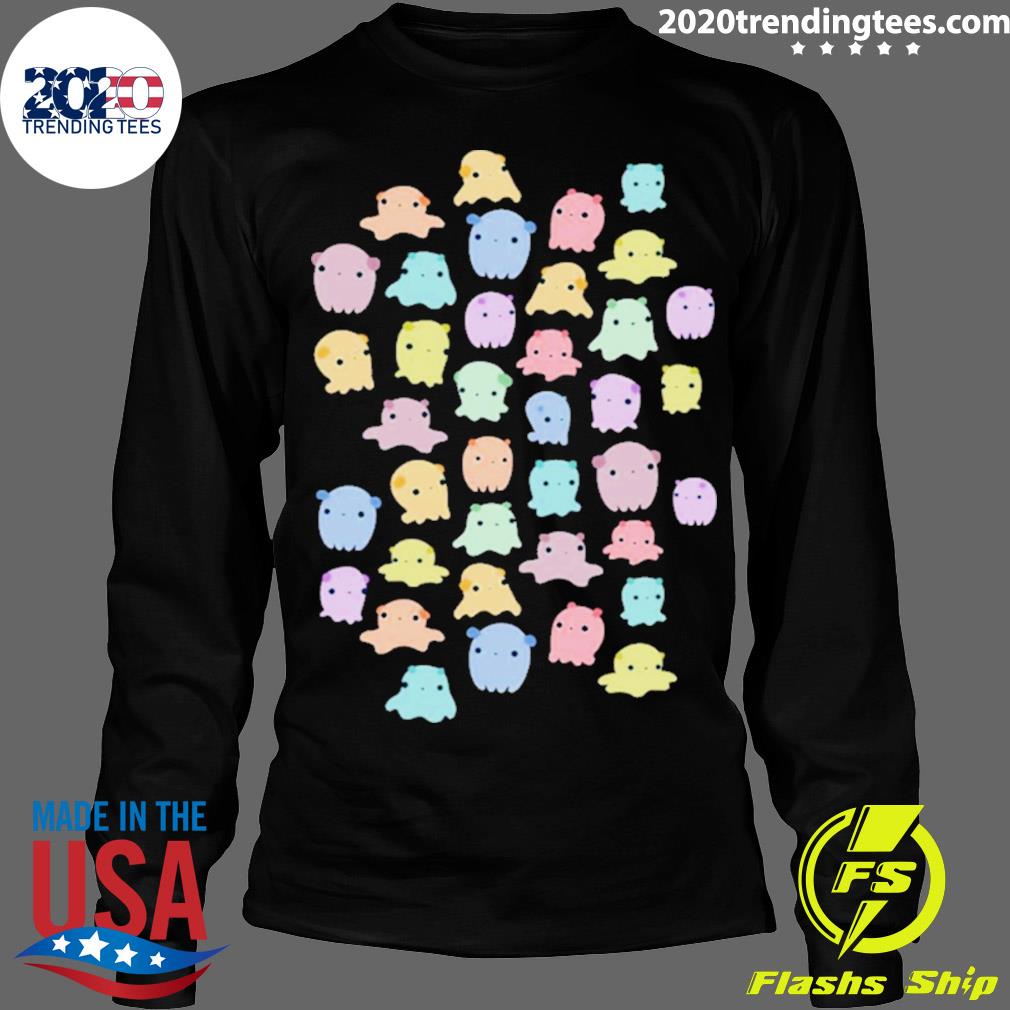 Official colourful Dumbo Octopus Pattern - Adult & Kids T-Shirts, Sweatshirts & Hoodies apparel design preview 4