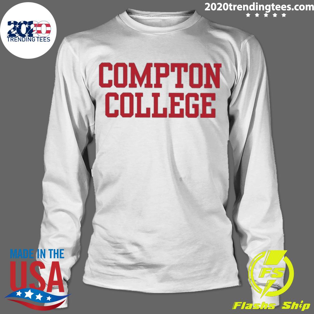 Official compton College - Adult & Kids T-Shirts, Sweatshirts & Hoodies apparel design preview 4